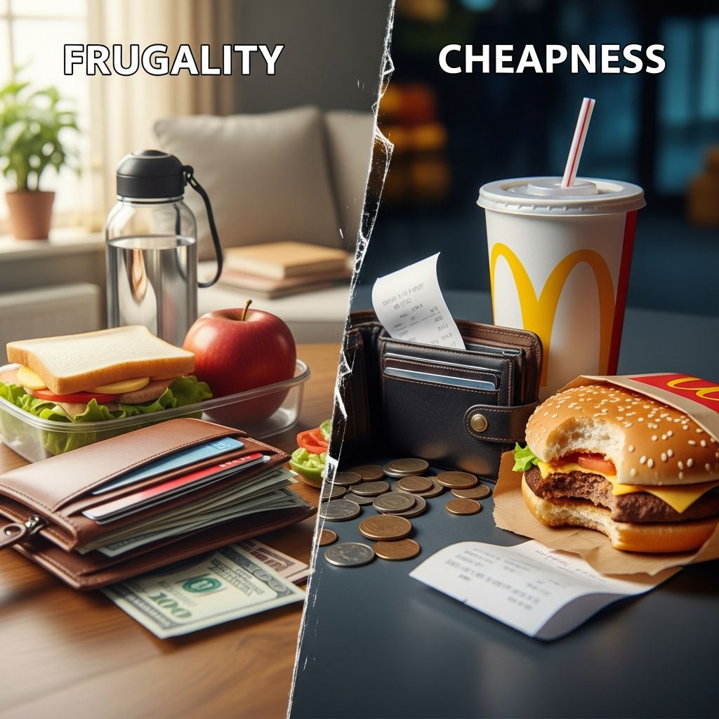 Discover the fine line between smart frugality and excessive cheapness that could harm your life and relationships.