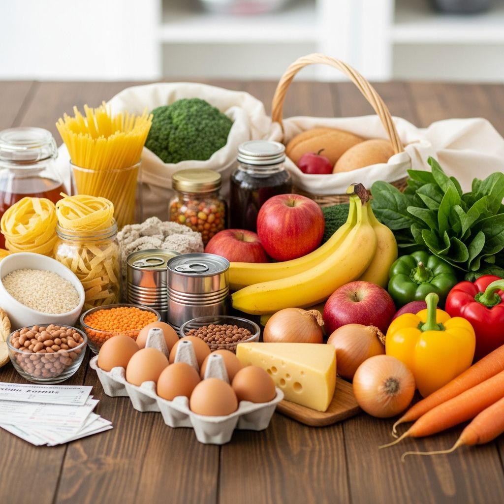 Practical, frugal grocery strategies to cut your food bill, waste less, and still eat meals you truly enjoy.