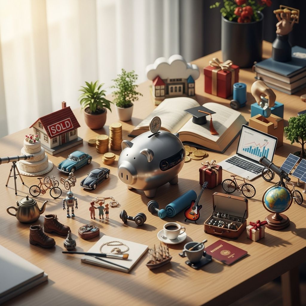 Discover practical, short- and long-term things to save up for so your money supports the life you actually want.