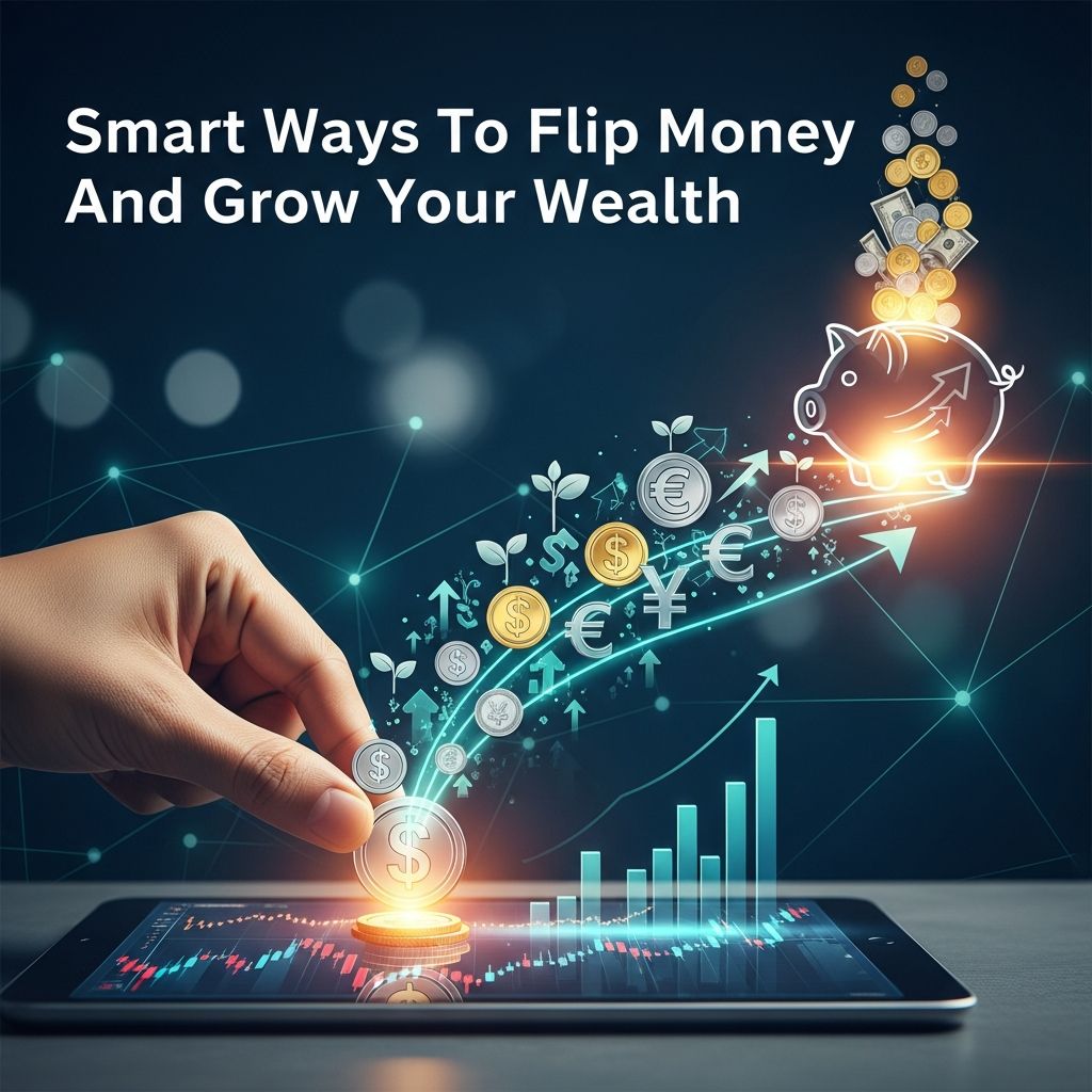 Discover realistic, practical strategies to flip money legally, reduce risk, and turn small amounts of cash into long-term wealth.