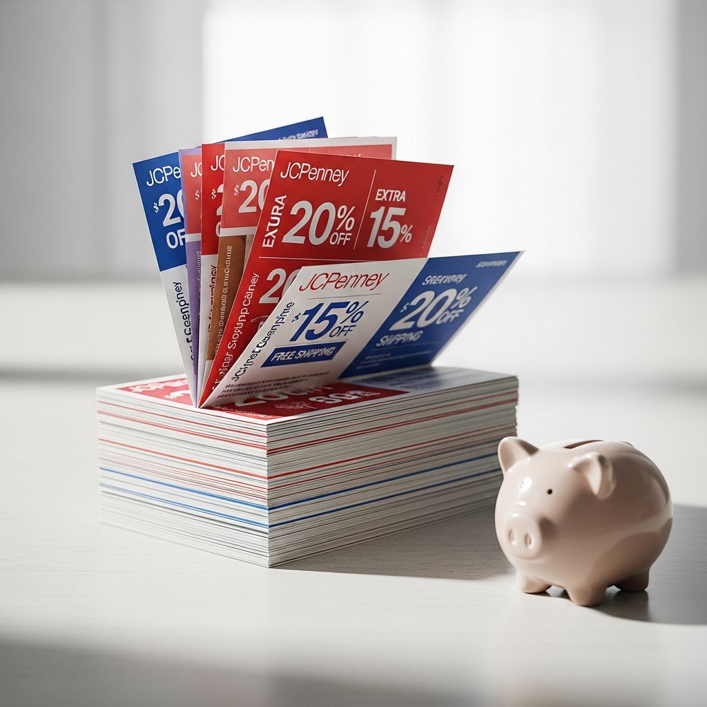 Master JCPenney coupon stacking to slash your shopping bill by up to 70% or more on everyday essentials and luxury items alike.