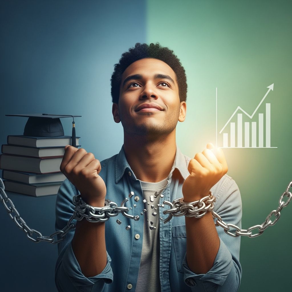 Practical strategies to alleviate the emotional burden of student loans and regain financial peace of mind.