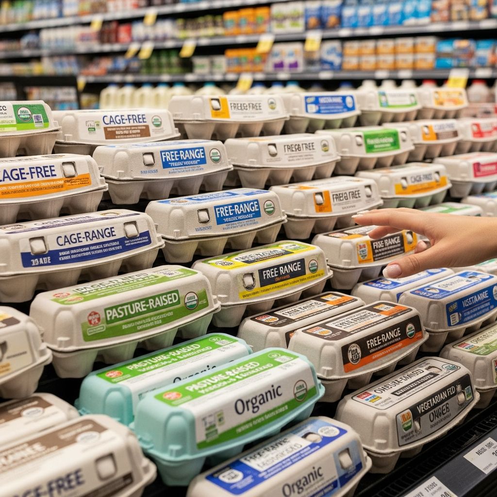 Navigate the egg aisle confusion: Understand labels, animal welfare, nutrition, and smart buying tips for the best eggs.