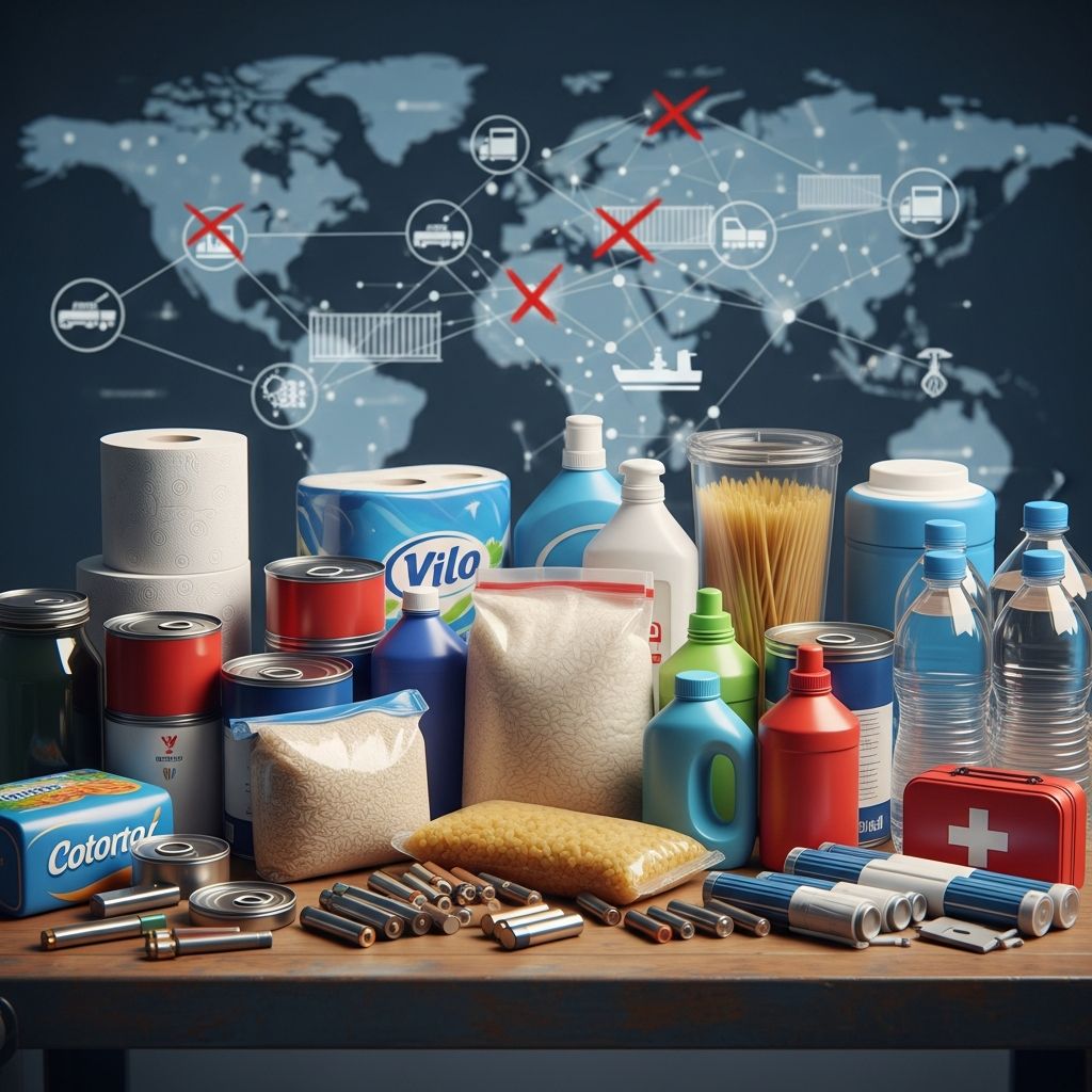 Navigate 2025 supply chain disruptions: Learn which products face shortages and what to buy now to avoid price hikes.