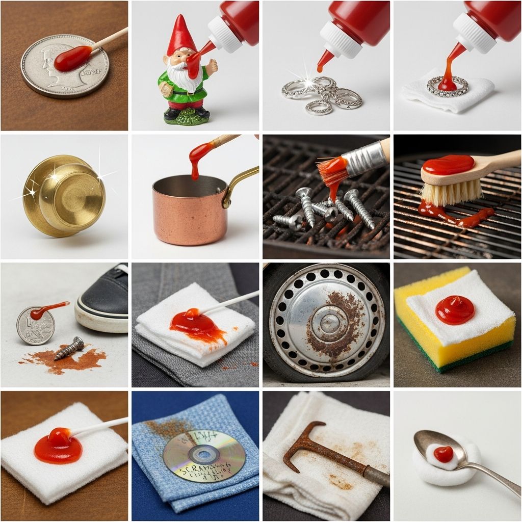 Discover 13 creative ways to use ketchup for cleaning, care, and more around your home.