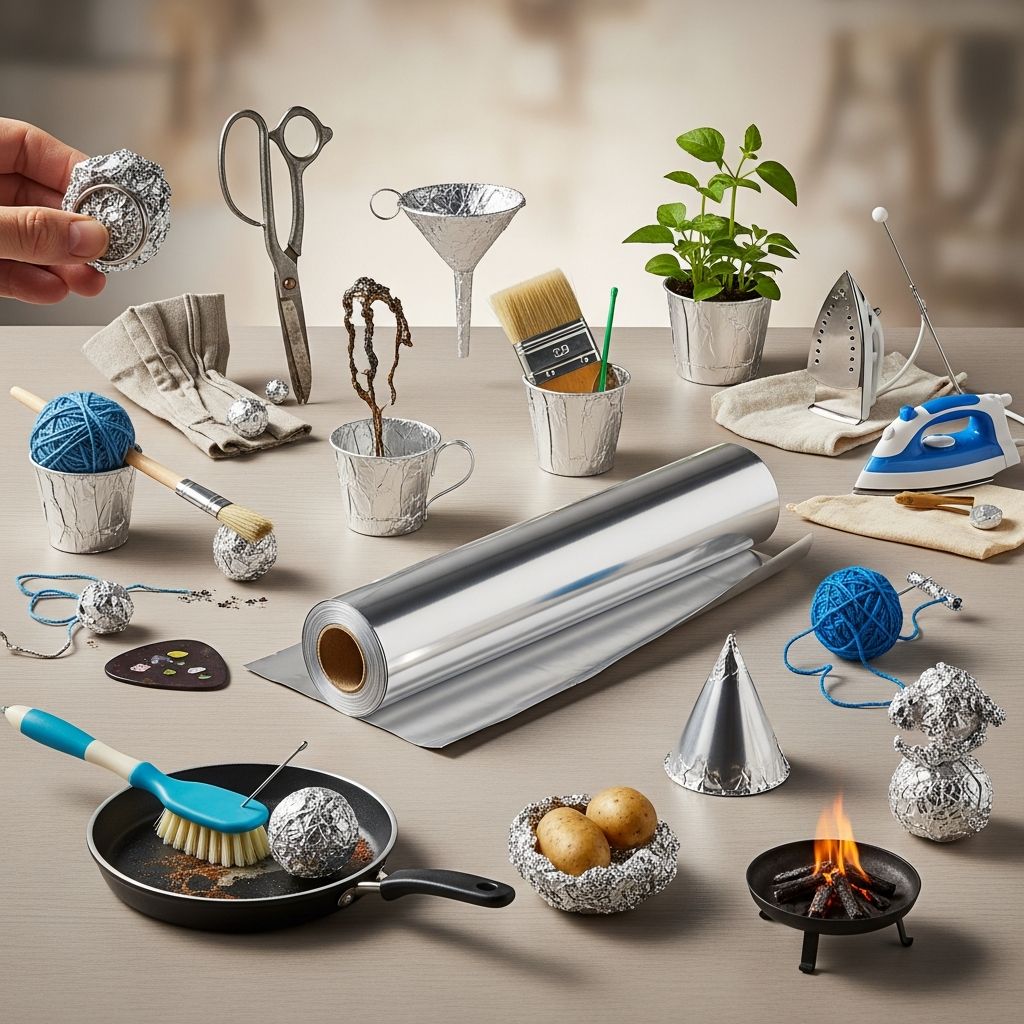 13 Surprising Uses for Aluminum Foil Beyond Food Storage Discover 13 clever ways to use aluminum foil around your home and save money on household products.