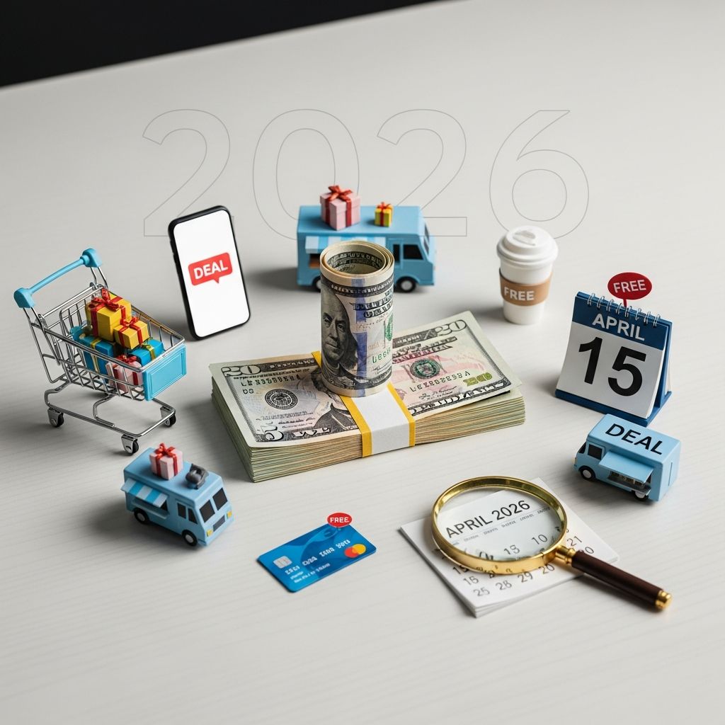 Maximize your Tax Day savings with exclusive freebies and discounts from restaurants, retailers, and service providers.