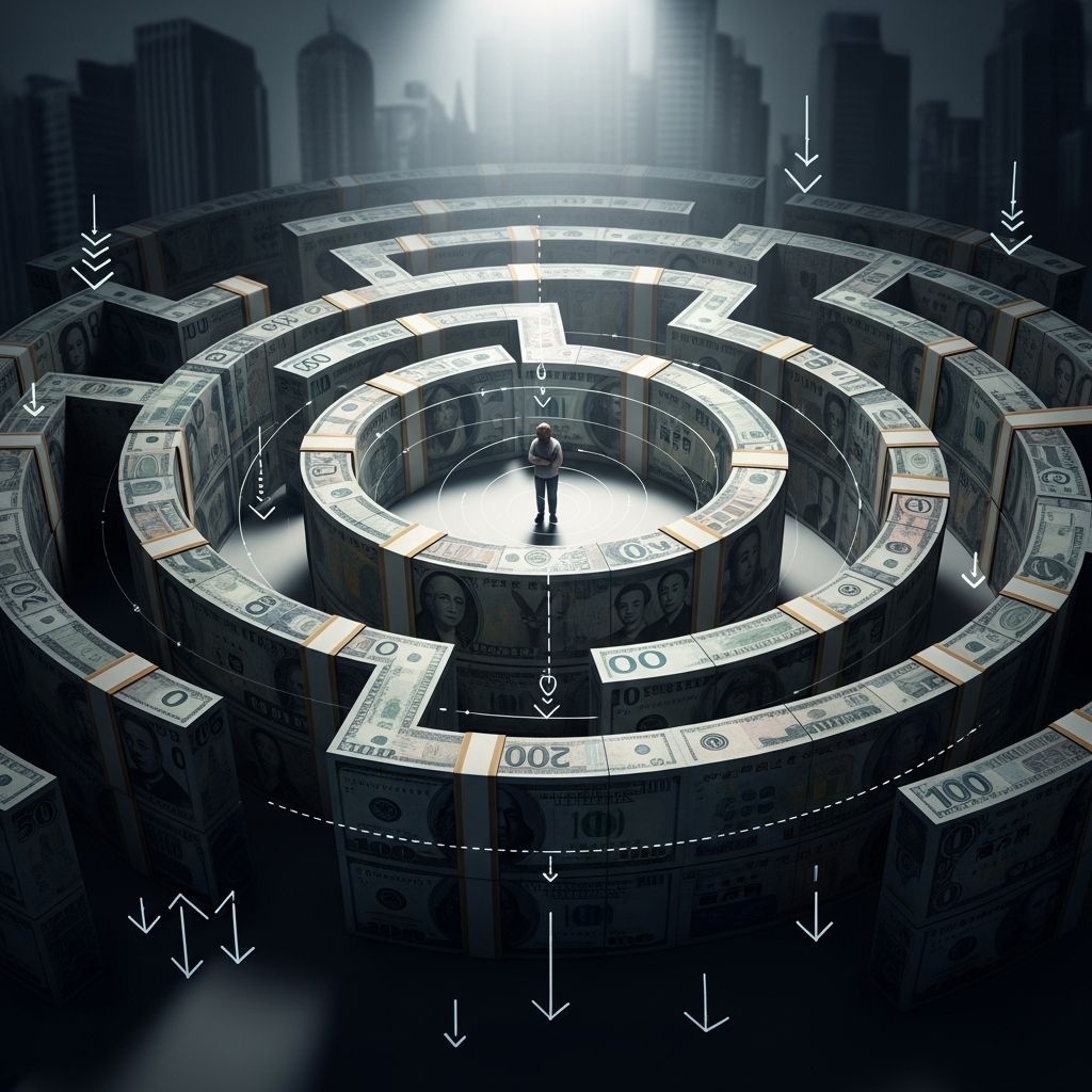 Uncover the key factors trapping Americans in debt: easy credit, societal pressures, and personal habits that fuel the borrowing cycle.