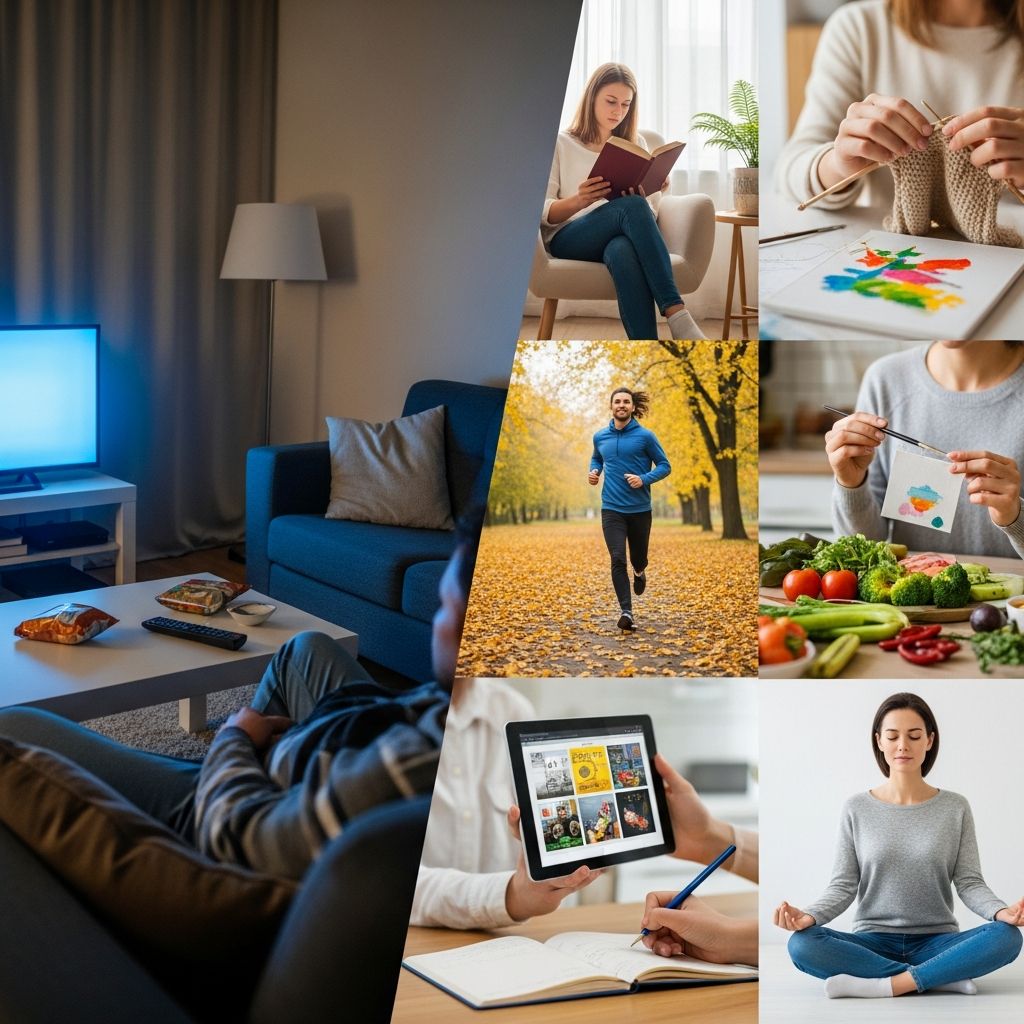 Swap passive screen time for simple, money-smart habits that fuel your goals, creativity, health, and relationships.