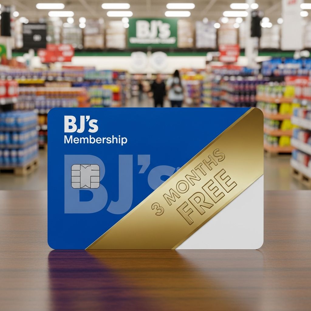Unlock three months of free shopping at BJ's Wholesale Club and discover massive savings on groceries, gas, and household essentials for new members.
