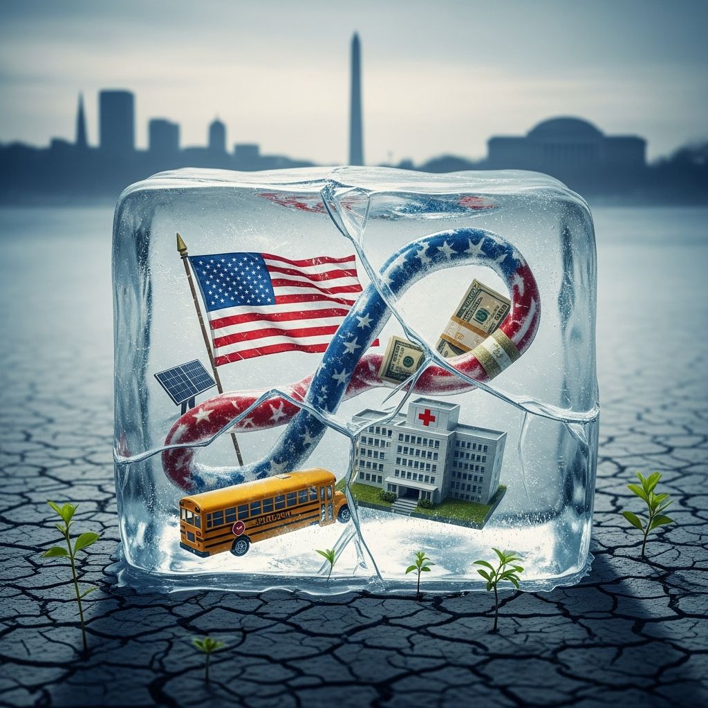 Explore how Trump’s federal funding freeze on child care, cash aid, and social services could affect families, states, and the broader U.S. economy.