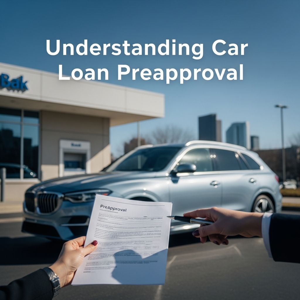 Learn how auto loan preapproval works, why it matters, and how it can save you money before you step into a dealership.