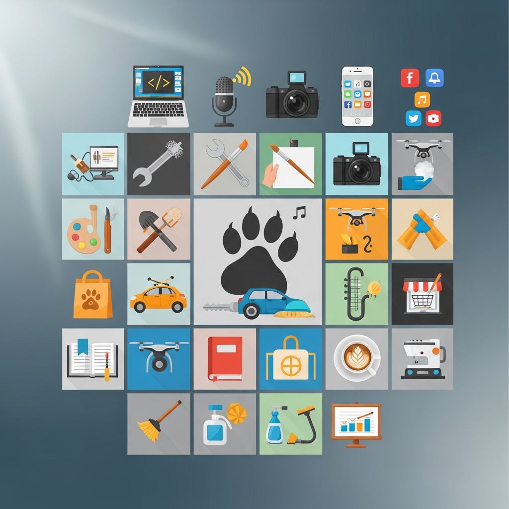 Discover 24 creative, flexible side hustles you can start quickly to earn real extra income from your skills, interests, and everyday resources.