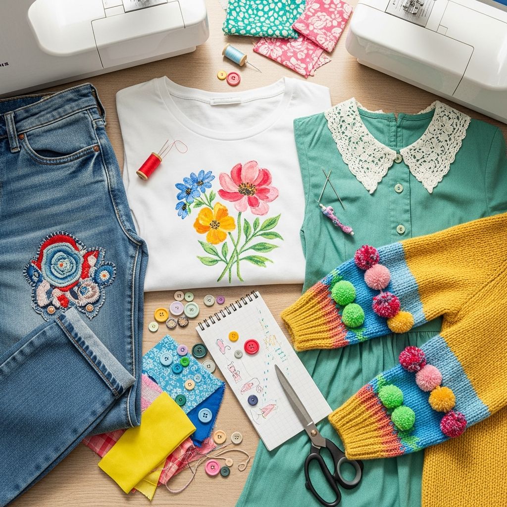 Transform your old clothes into stylish new pieces without spending a dime—save money and reduce waste today.