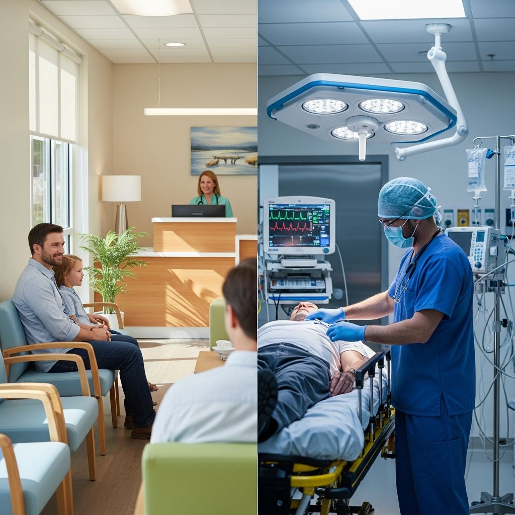 Master the decision: Know when urgent care meets your needs and when the ER is essential.