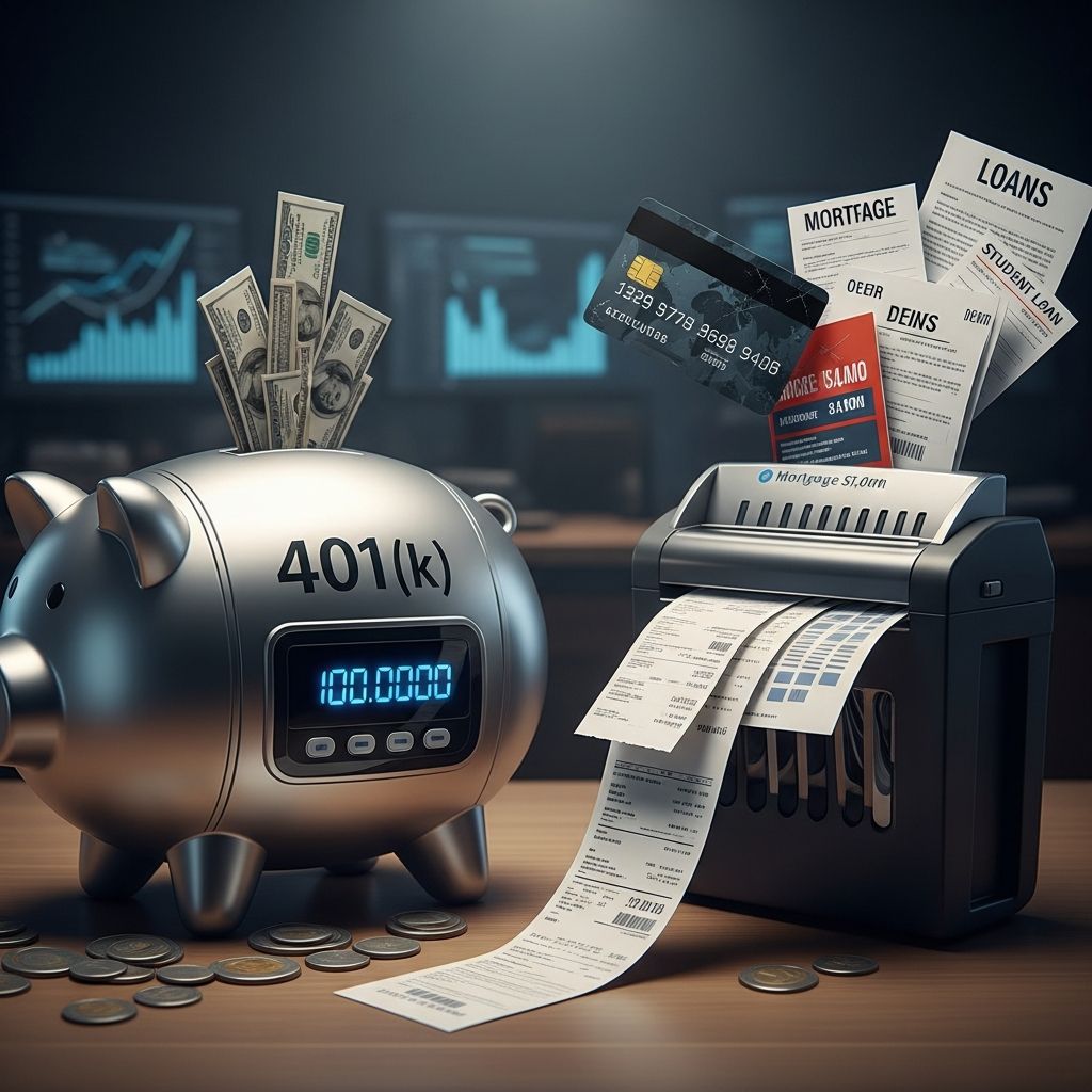 Should You Use a 401(k) to Pay Off Debt? Understand the tradeoffs, taxes, and long-term impact before tapping your 401(k) to eliminate high-interest debt.