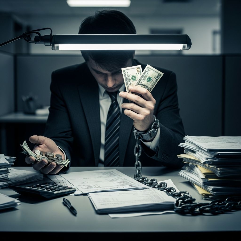 Break free from the chains of wage slavery and debt peonage to reclaim your financial independence and personal freedom.