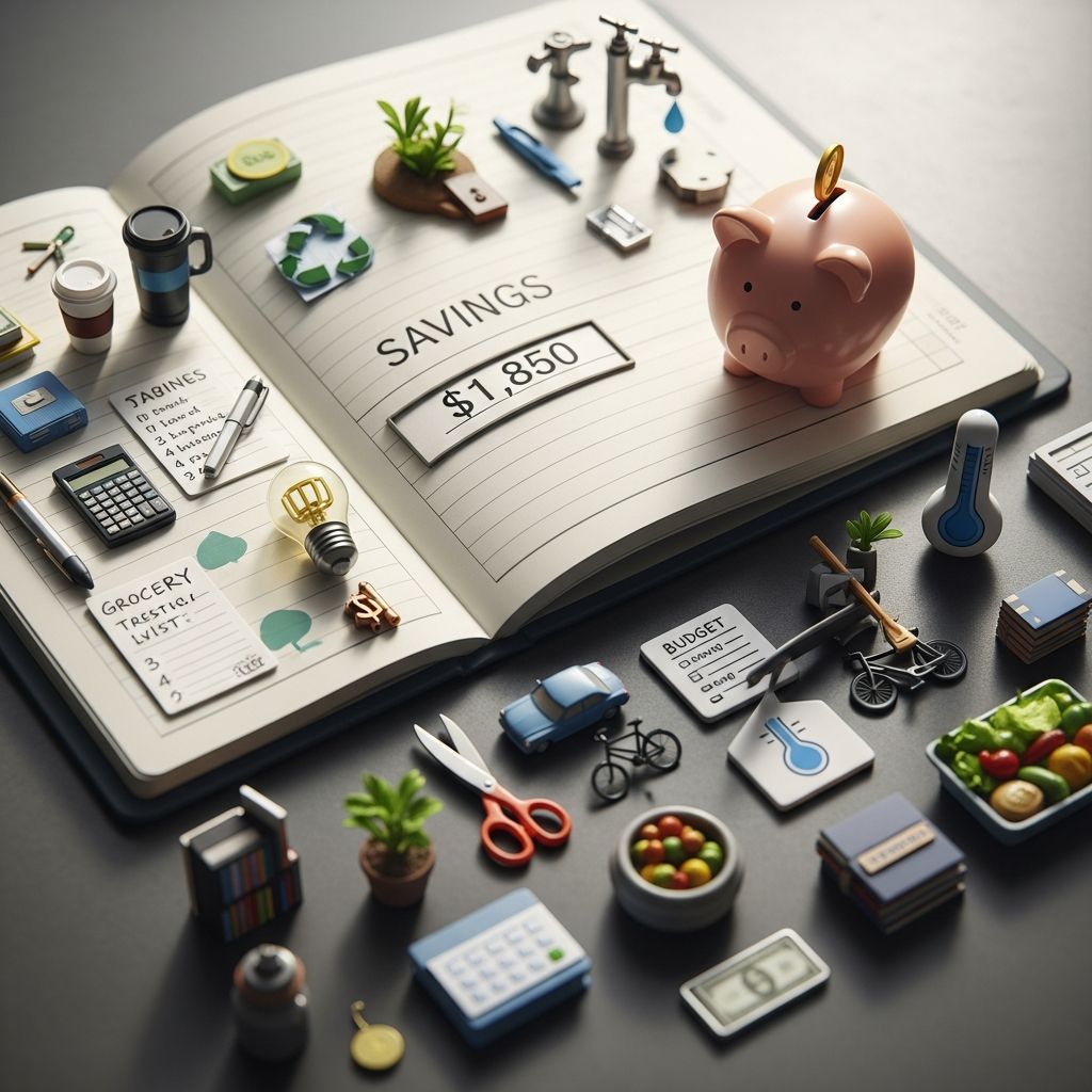 Discover 25 proven strategies to save $1,850 annually without drastic lifestyle changes, from budgeting to smart shopping.