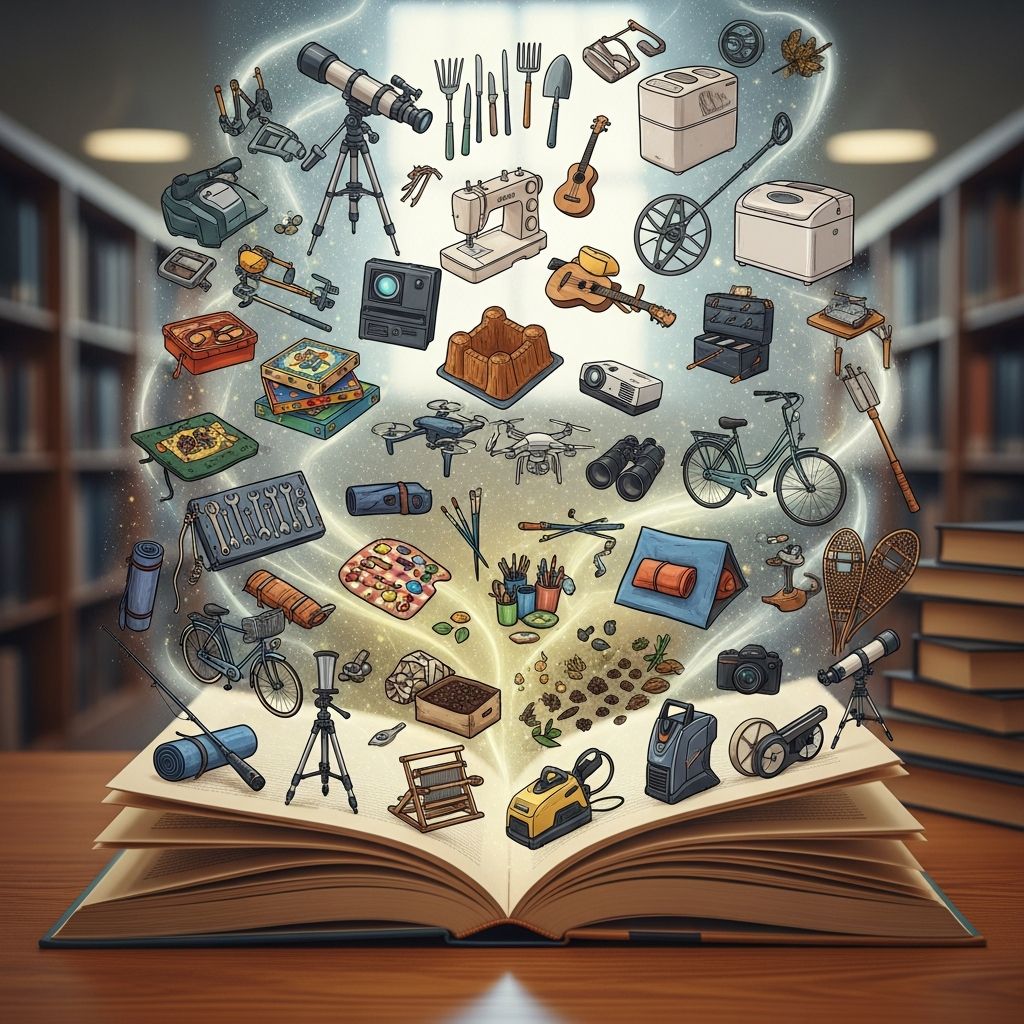 Discover surprising items beyond books you can check out free from your local library today.