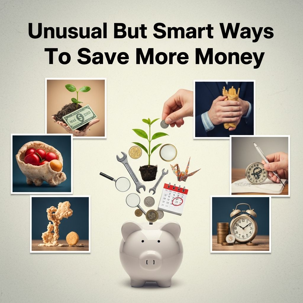 Discover creative, quirky, and surprisingly simple money-saving ideas you can start using right away.