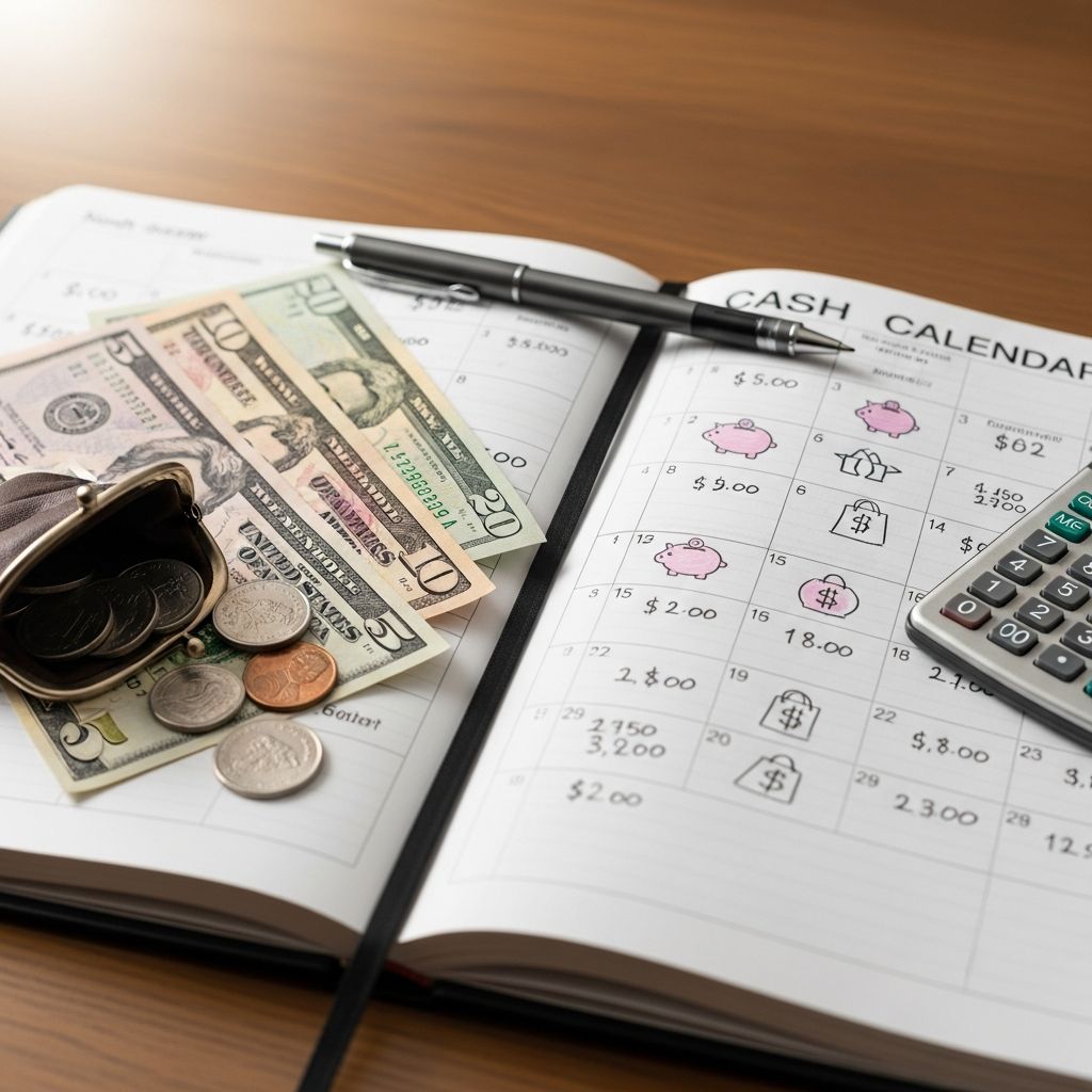 Discover how a simple cash calendar can transform your budget, prevent missed bills, and keep your money flowing smoothly all month.