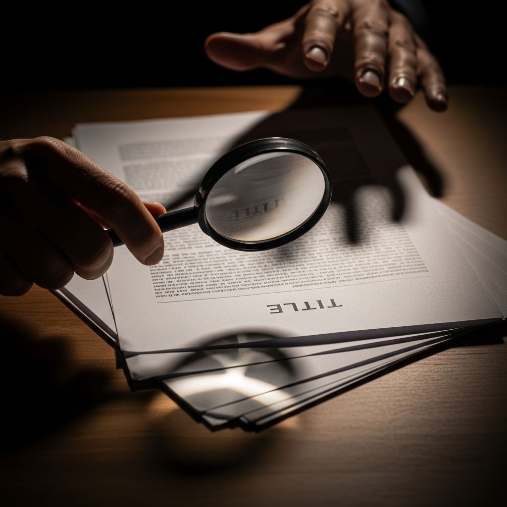 Undefined: 6 Ways To Prevent Home Title Fraud Understand home title fraud, its devastating impacts, real-world examples, and proven strategies to safeguard your property ownership.