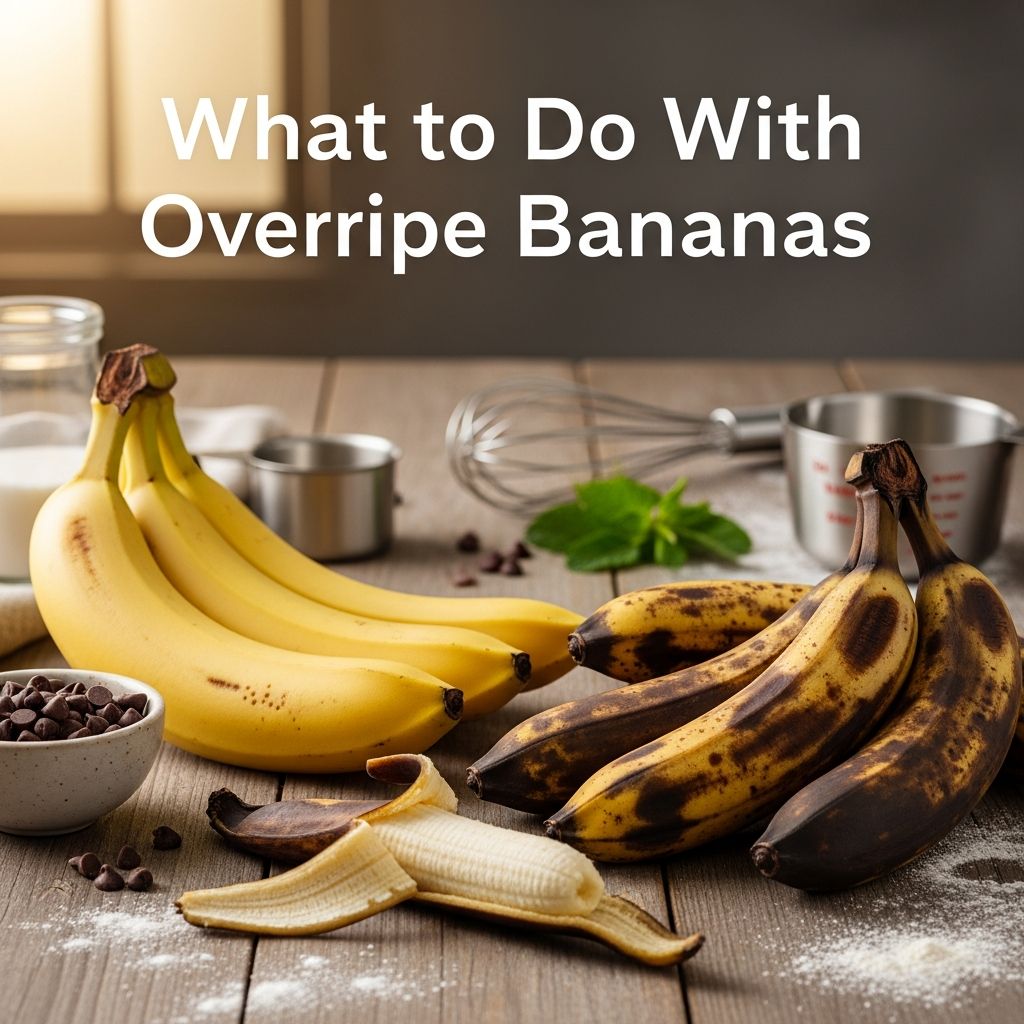 Transform overripe bananas into delicious treats and save money by reducing food waste with these easy recipes and tips.