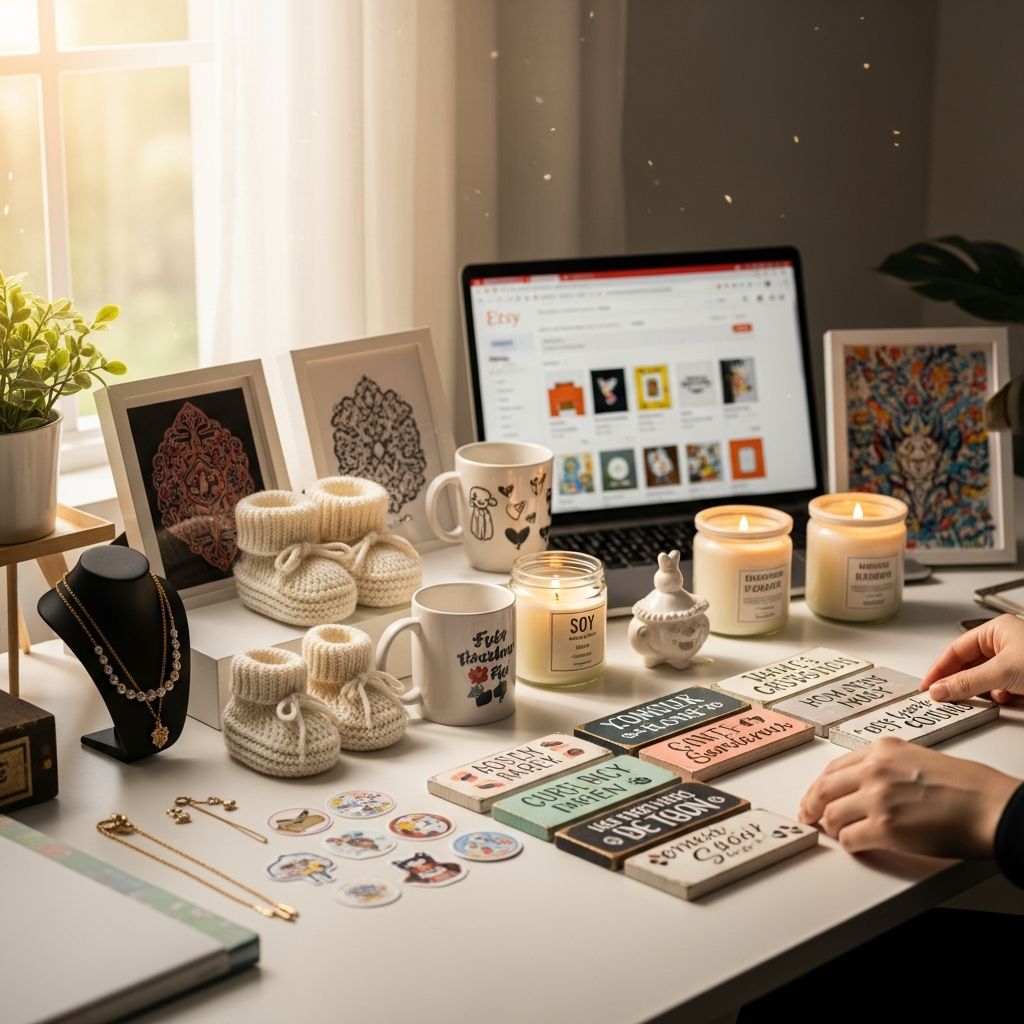Discover profitable product ideas, examples, and strategies to choose what to sell on Etsy and grow a sustainable income stream.
