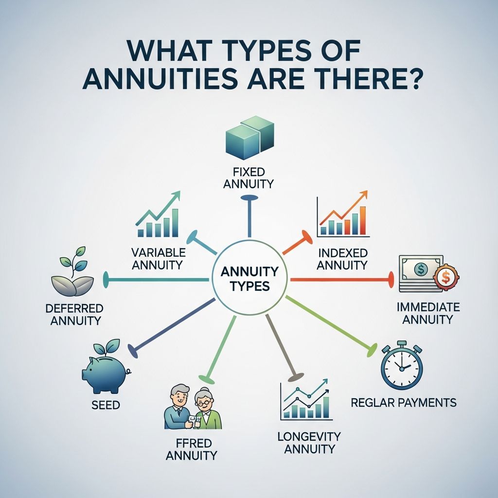 Explore fixed, variable, indexed, immediate, and deferred annuities to find the best fit for your retirement income strategy and financial goals.