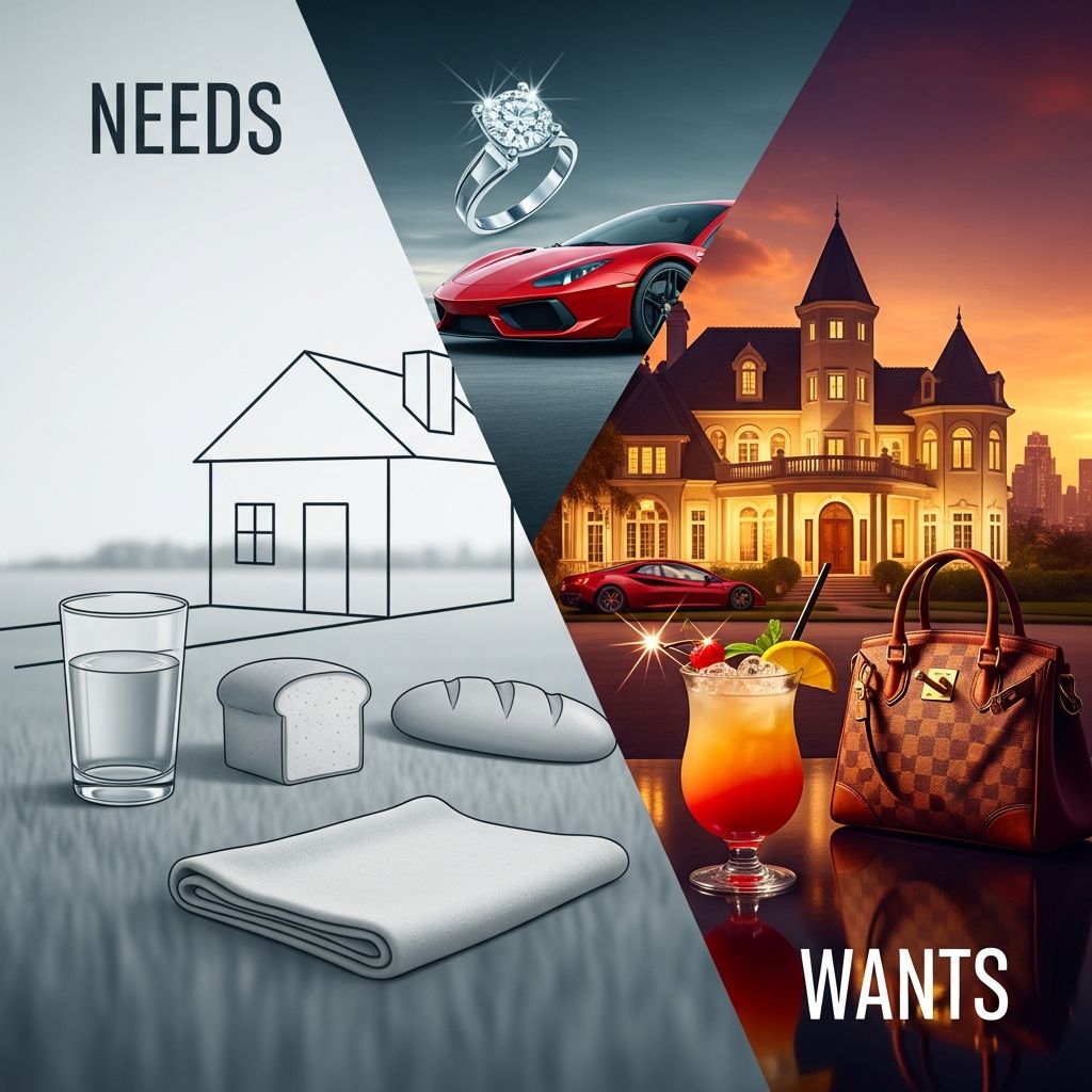 Master the art of distinguishing true needs from desires to achieve financial freedom and smarter spending habits.