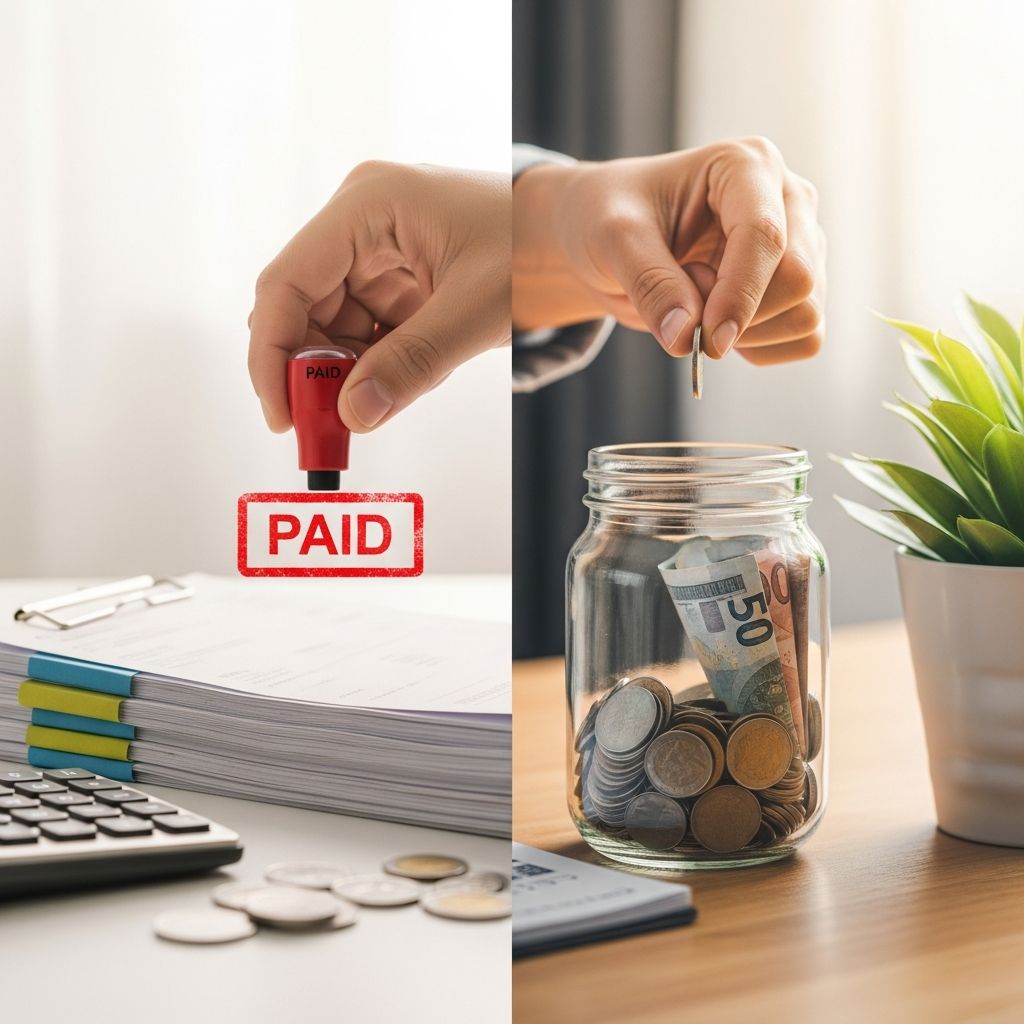 Discover whether prioritizing debt reduction or building savings offers greater financial security and long-term peace of mind.