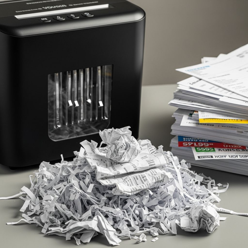 A comprehensive guide to identifying and safely destroying documents to protect your identity and financial security.
