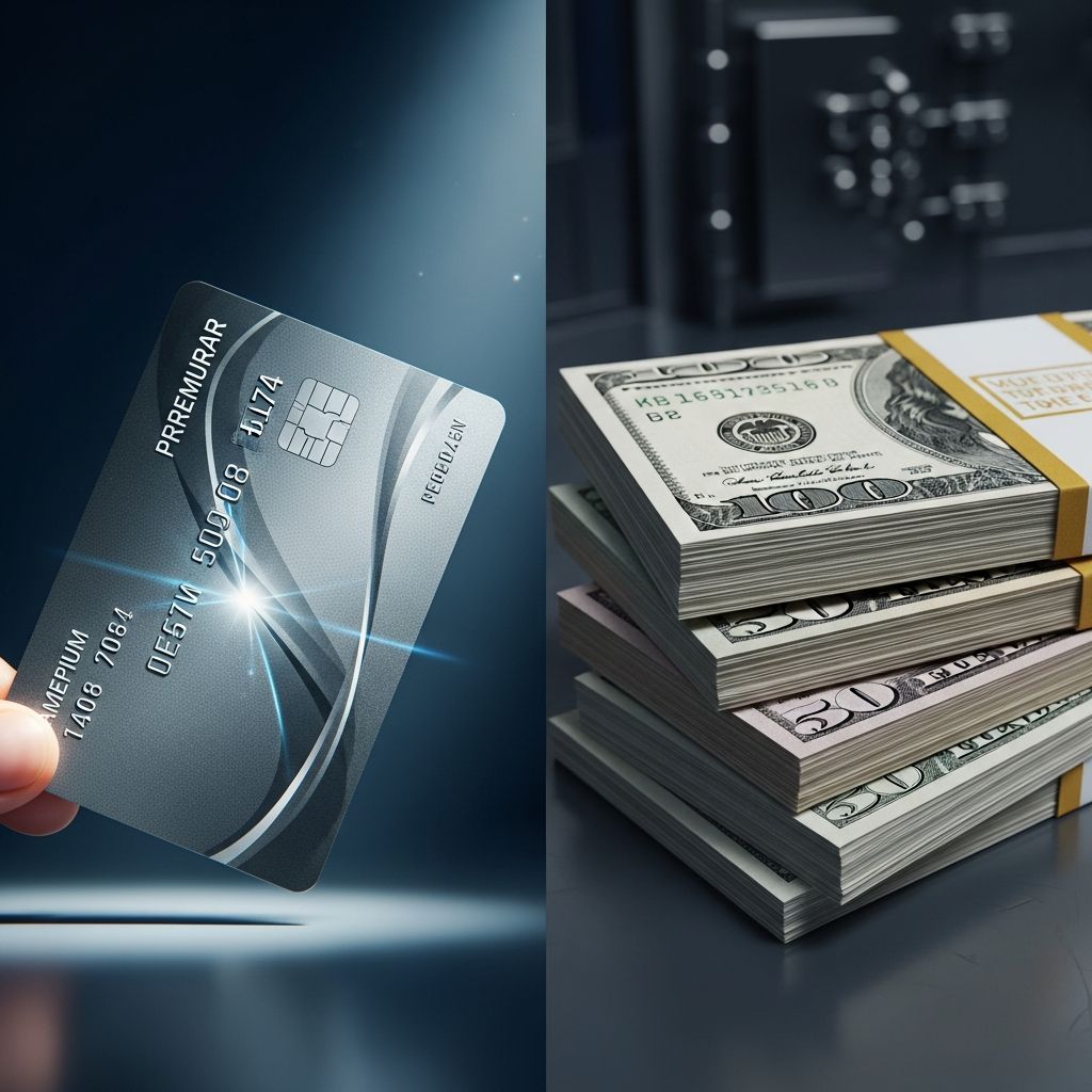 Discover why affluent individuals prefer credit cards over cash for convenience, tracking, rewards, and superior security benefits.