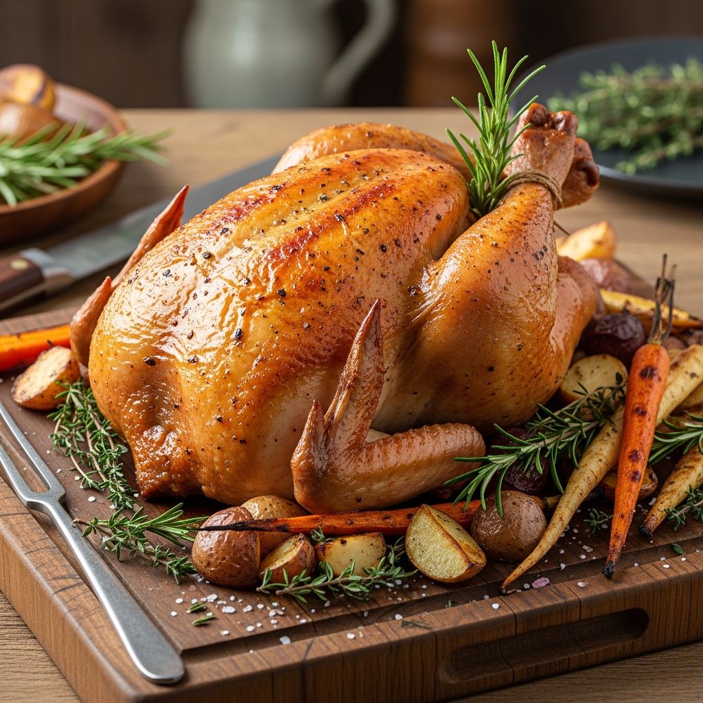 Master the art of cooking giant Ross 308 broilers with tips on roasting, carving, and creative recipes for juicy, flavorful results every time.