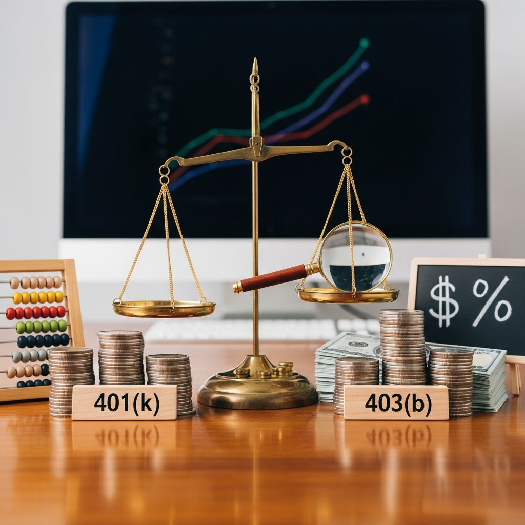 Discover the core differences between 401(k) and 403(b) retirement plans to optimize your savings strategy for long-term financial security.