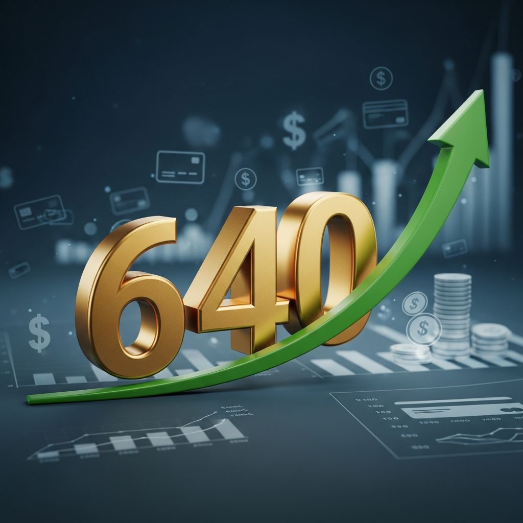 Discover what a 640 credit score means for your financial future, from loan options to proven improvement strategies.