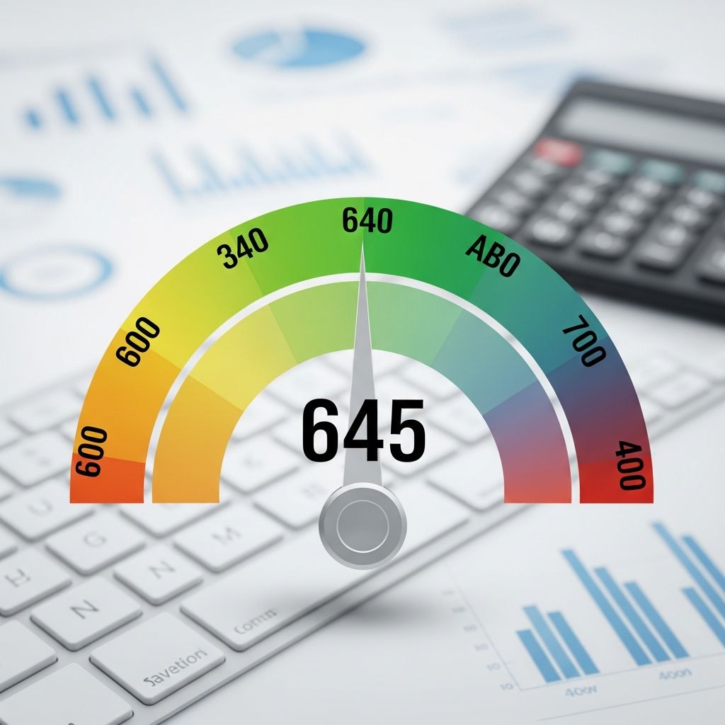 Discover what a 645 credit score means for your financial future, from loan approvals to practical steps for improvement and better rates.