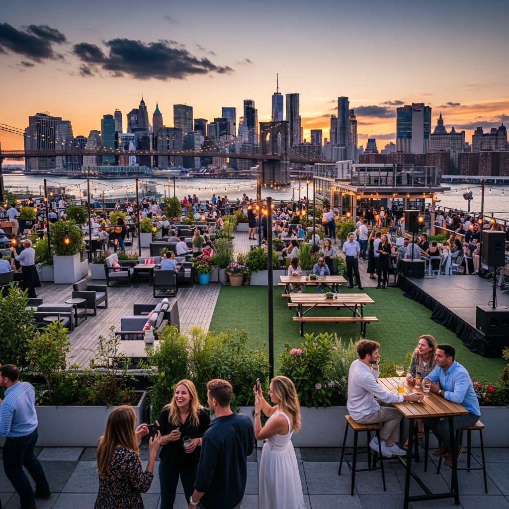 Navigate to NYC's premier rooftop venue effortlessly with detailed transport options, entry tips, and exclusive perks for an unforgettable experience.