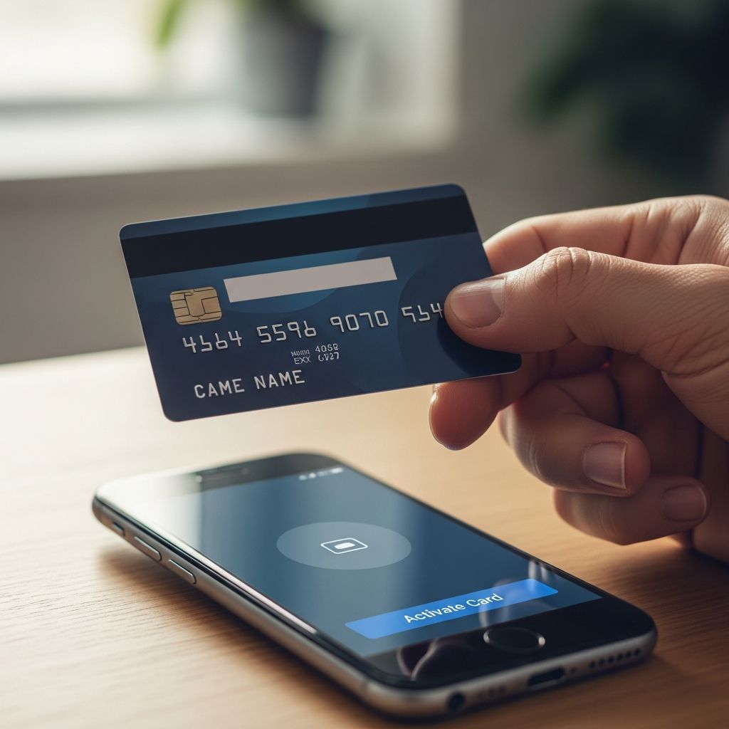 Master the simple steps to activate your new credit card securely and start using it right away for purchases and rewards.