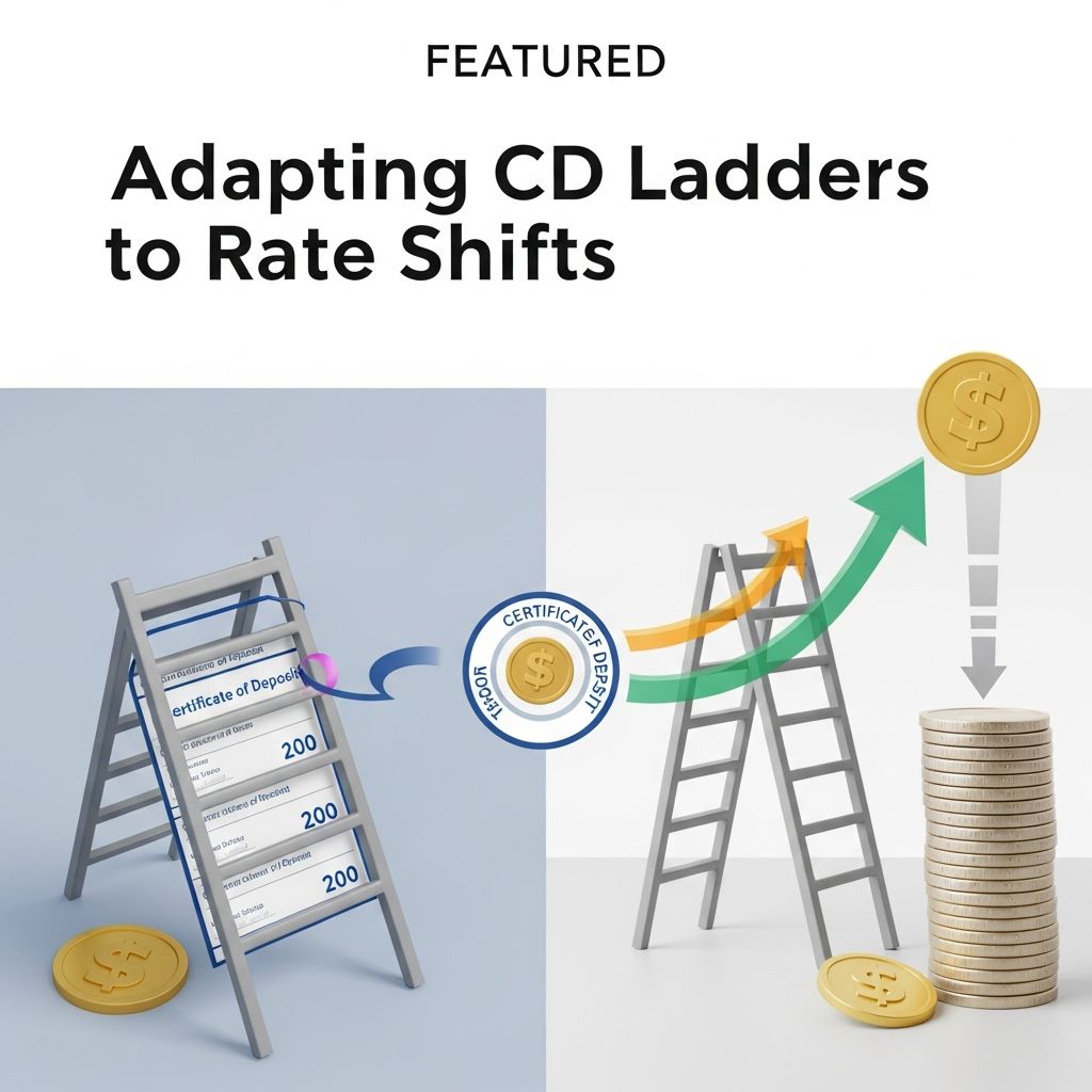 Master strategies to modify your CD ladder amid rising or falling interest rates for optimal savings growth.