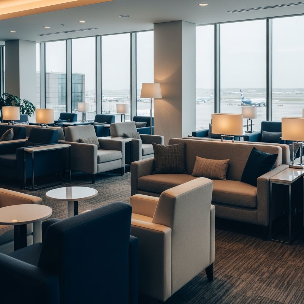 Discover how to access premium airport lounges worldwide through various membership and credit card benefits.