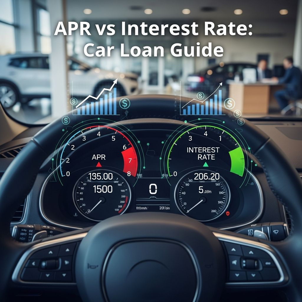 Unlock the difference between APR and interest rate to secure smarter car financing and minimize hidden costs.