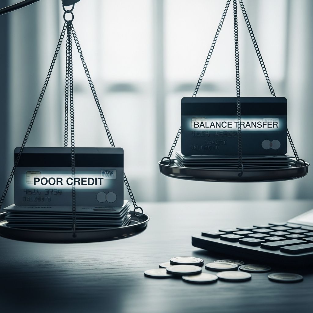 Discover practical ways to manage debt through balance transfers even with poor credit, plus alternatives to save money and rebuild your score.