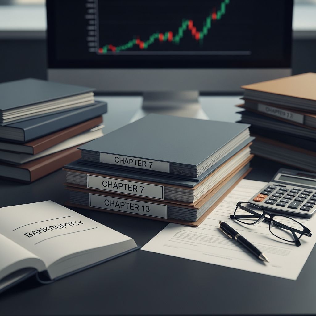 Discover the key bankruptcy chapters, from personal liquidation to business reorganization, and how they impact your financial future.