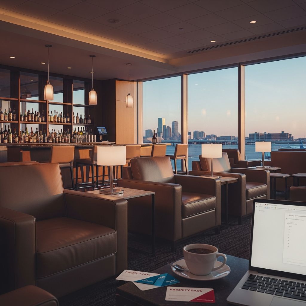Unlock premium lounge access and exclusive perks at Boston Logan with Priority Pass—ideal for frequent flyers seeking comfort and convenience.