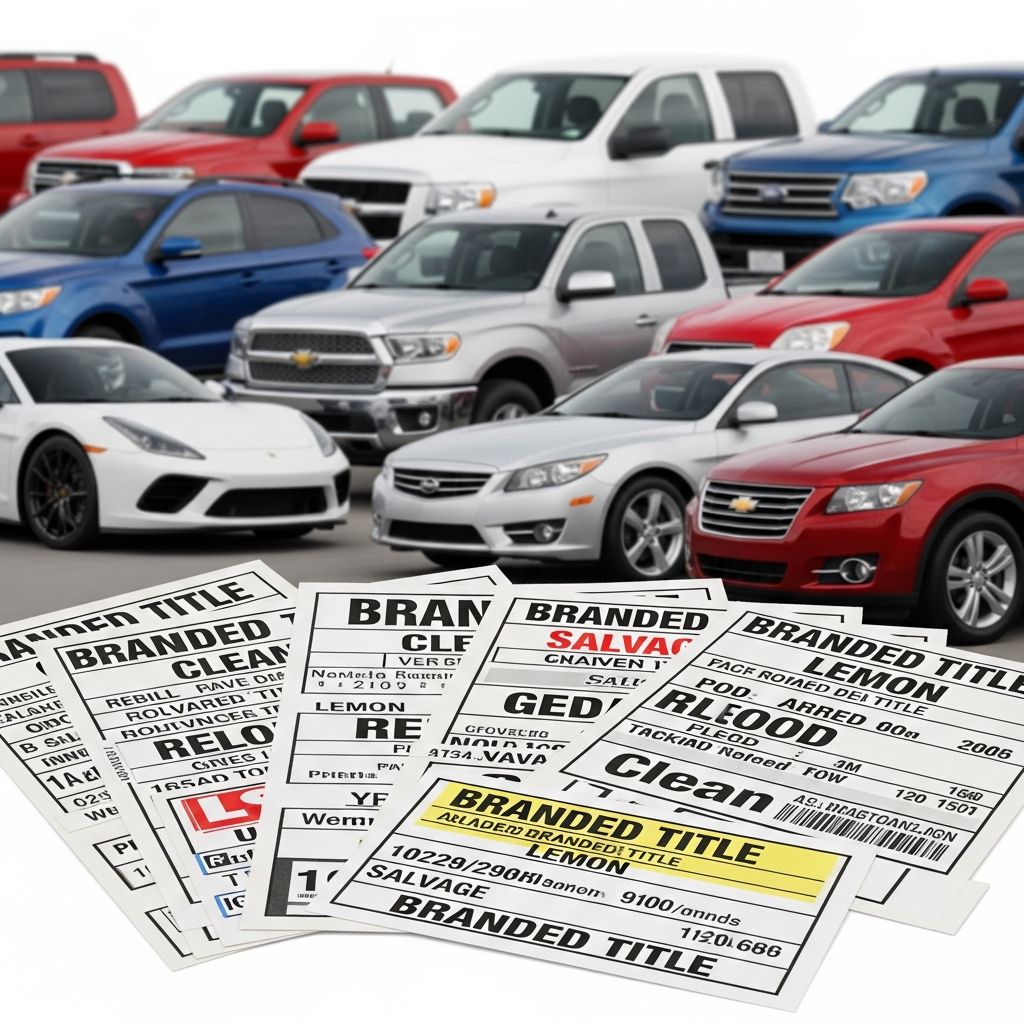 Understand branded titles, their types, risks, and whether they're worth buying for savvy used car shoppers.