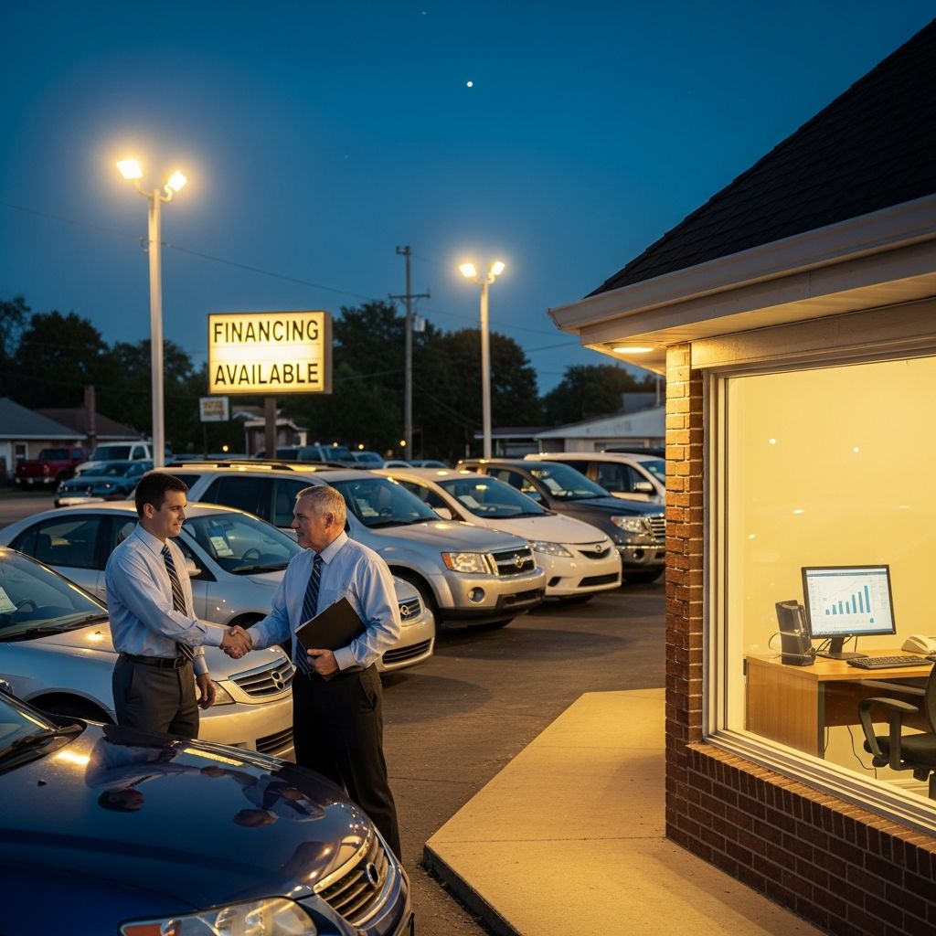 Discover how buy here pay here dealerships offer quick auto loans for bad credit buyers, weighing benefits against high costs and risks involved.