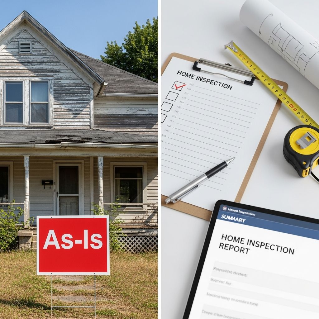 Discover the advantages, pitfalls, and strategies for purchasing homes sold as-is to make informed real estate decisions.