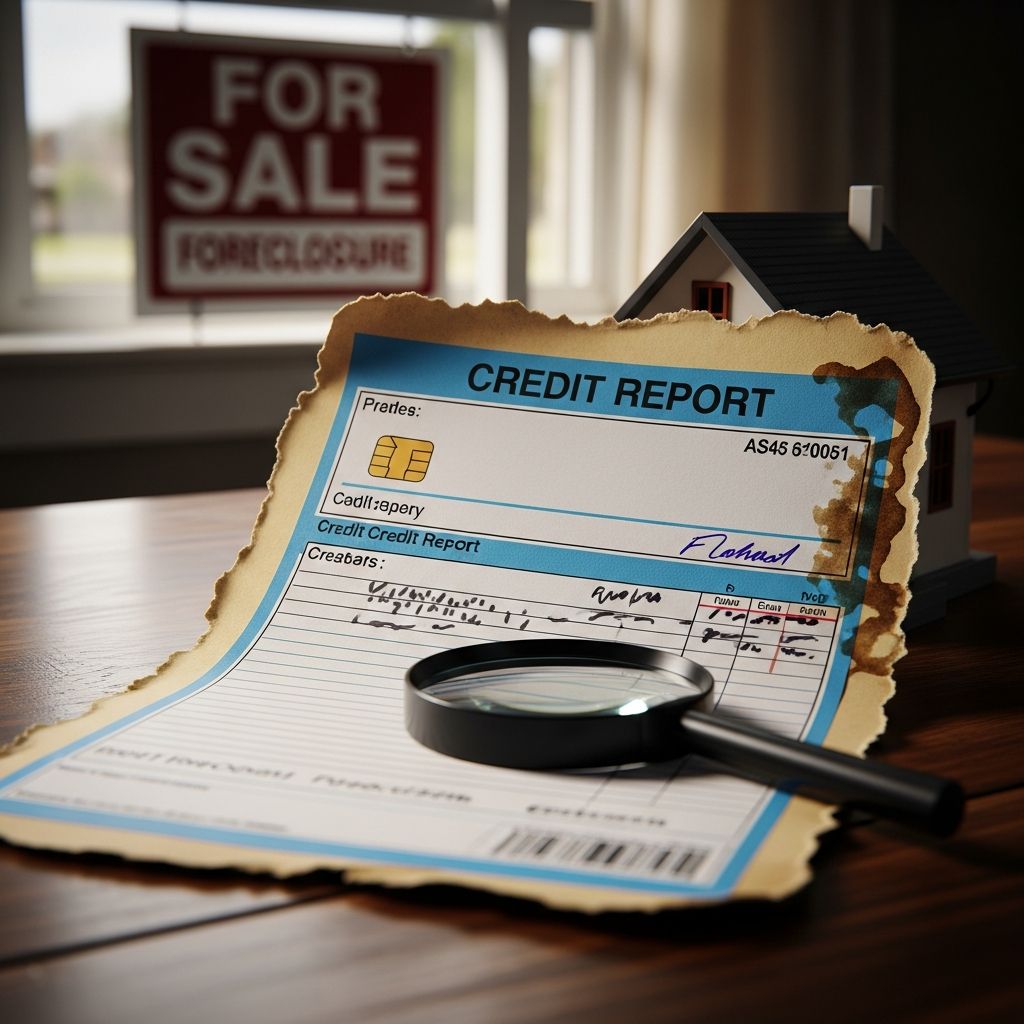 Unlock homeownership opportunities through foreclosures even with a low credit score using smart strategies and financing options.