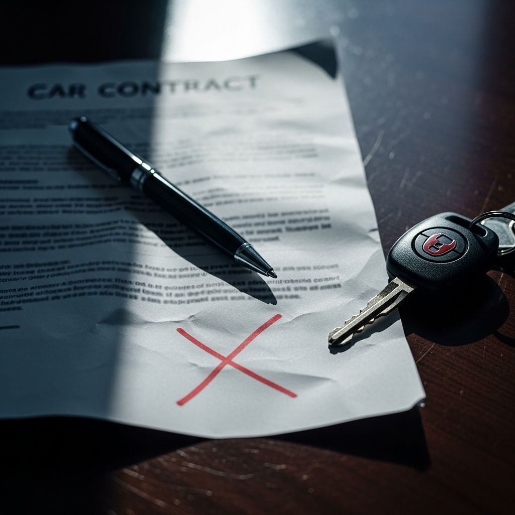 Discover when and how you can legally withdraw from a car deal post-signature, avoiding costly mistakes in vehicle transactions.